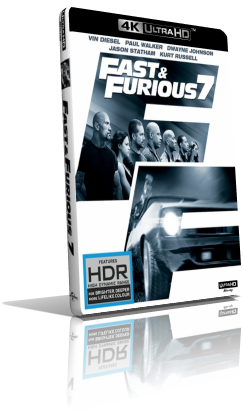 Fast & Furious 7 (2015) [4K/HDR] [EXTENDED] Full Blu-Ray HVEC ITA/Multi DTS 5.1 ENG/DTS+DTS-HD MA 7.1