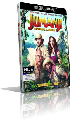 Jumanji: Benvenuti nella giungla (2018) [4K/HDR] Full Blu-Ray HVEC ITA/FRE DTS-HD MA 5.1 ENG/TrueHD 7.1