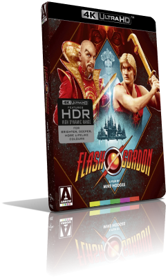 Flash Gordon (1980) [HDR] UHD 2160p ITA/AC3 2.0 (Audio Da DVD) ENG/TrueHD 7.1 Subs MKV