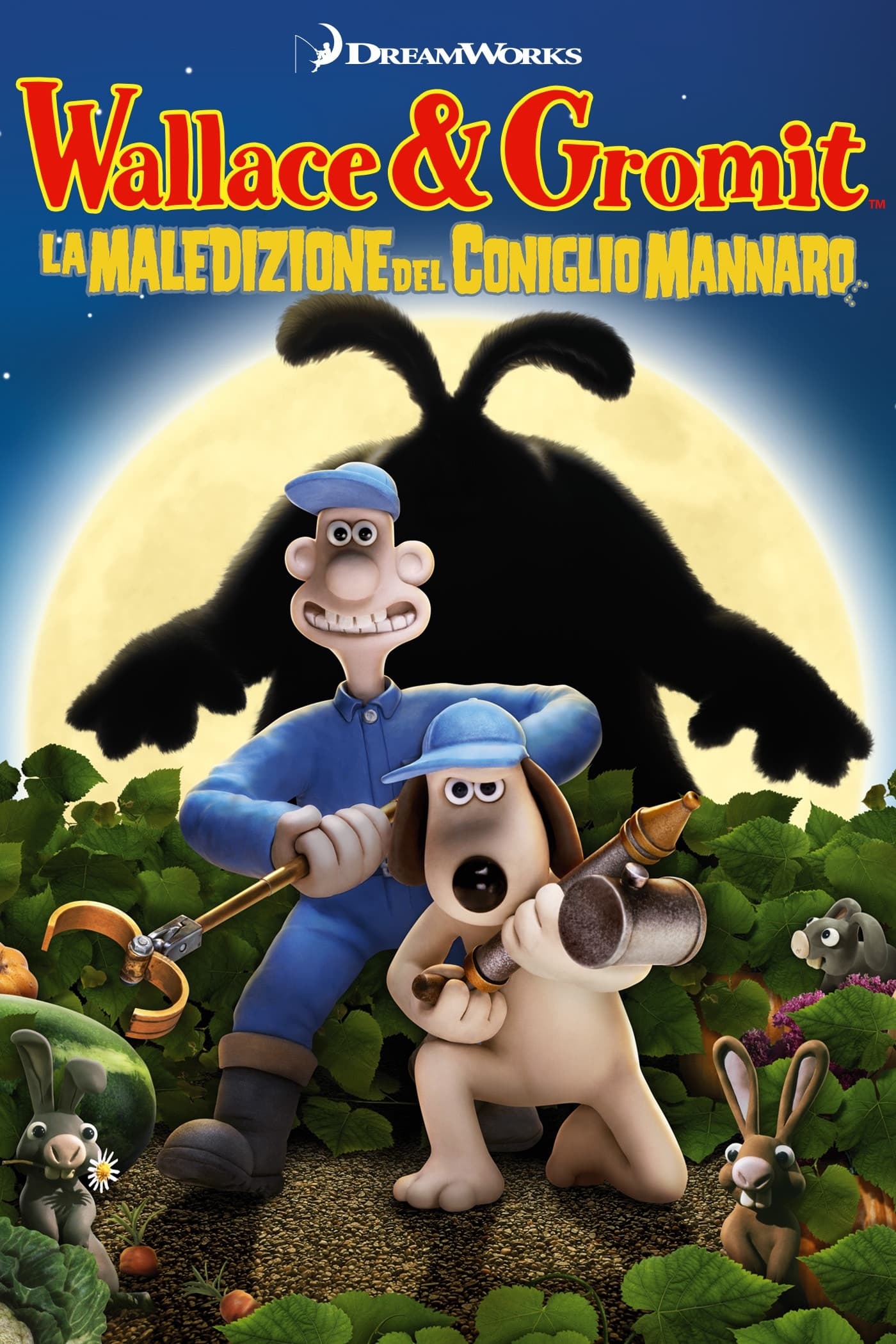 Wallace & Gromit – La maledizione del coniglio mannaro [HD] (2005)