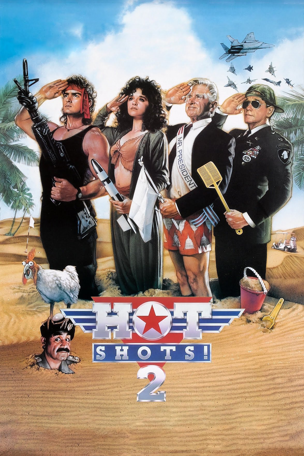 Hot Shots! 2 [HD] (1993)