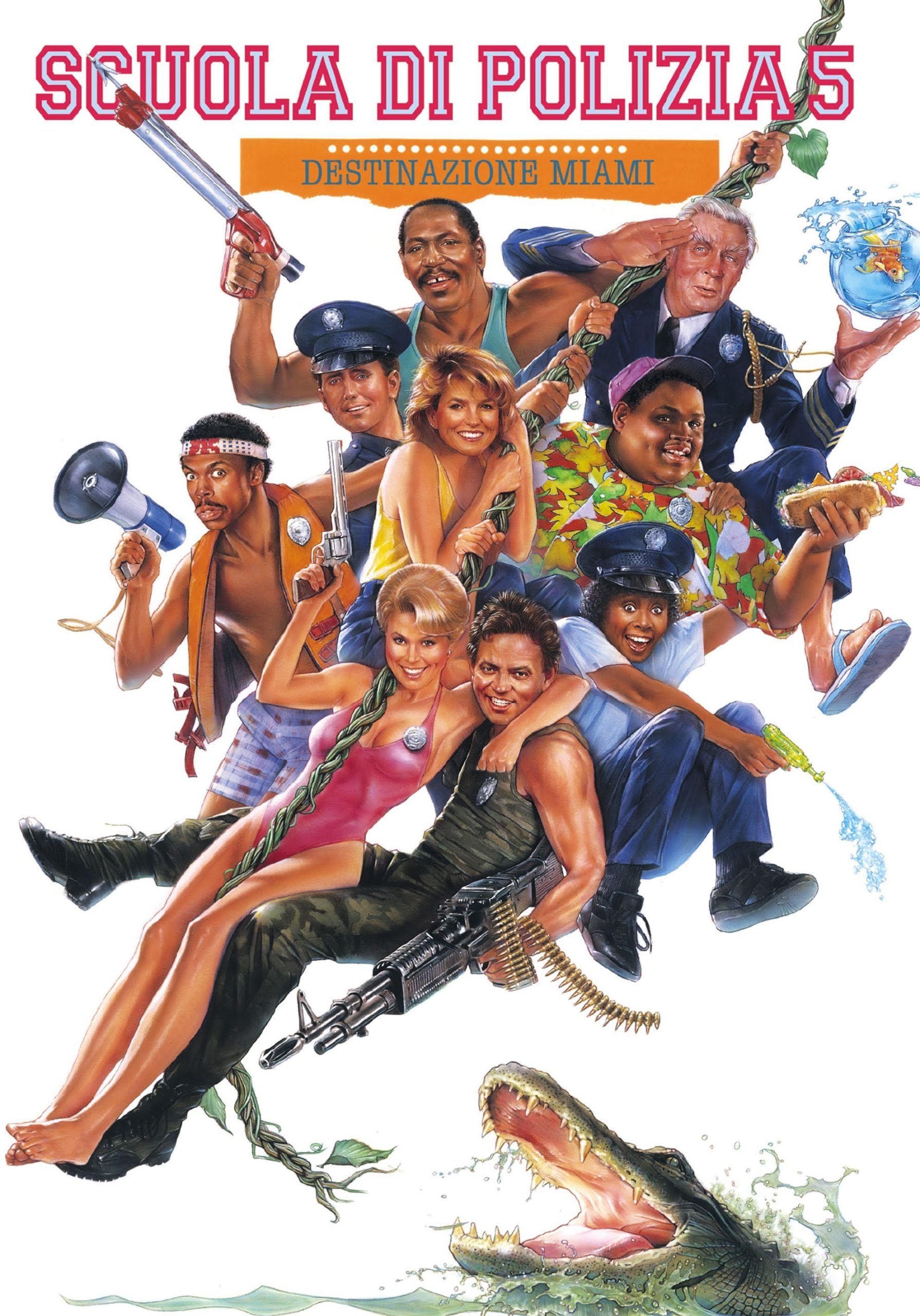 Scuola di polizia 5 – Destinazione Miami [HD] (1988)