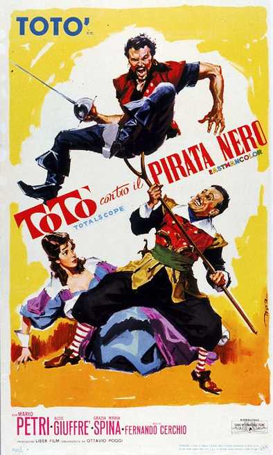 Totò contro il pirata nero [HD] (1963)
