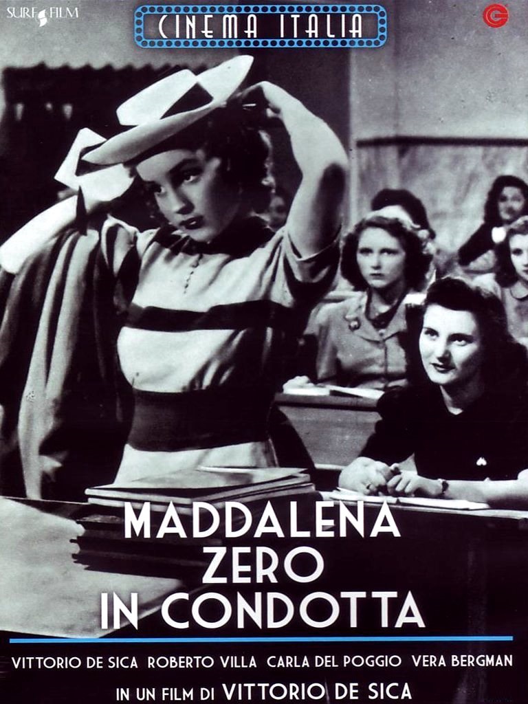 Maddalena zero in condotta [B/N] (1940)
