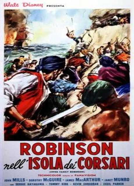 Robinson nell’isola dei corsari [HD] (1960)