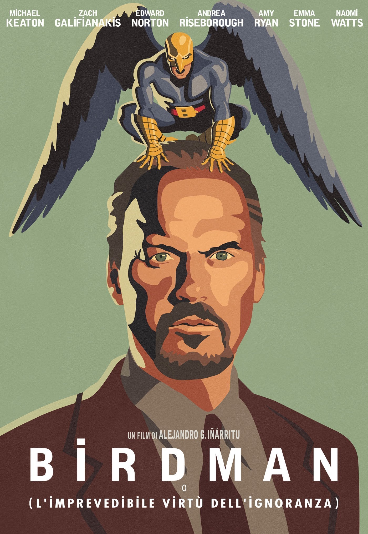 Birdman – O L’imprevedibile virtù dell’ignoranza [HD] (2015)
