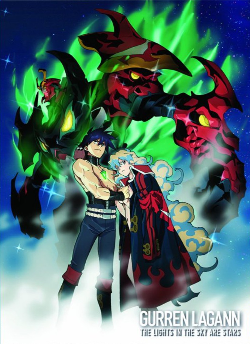 Gurren Lagann – The Movie 02 – The Lights in the Sky Are Stars [HD] (2009)