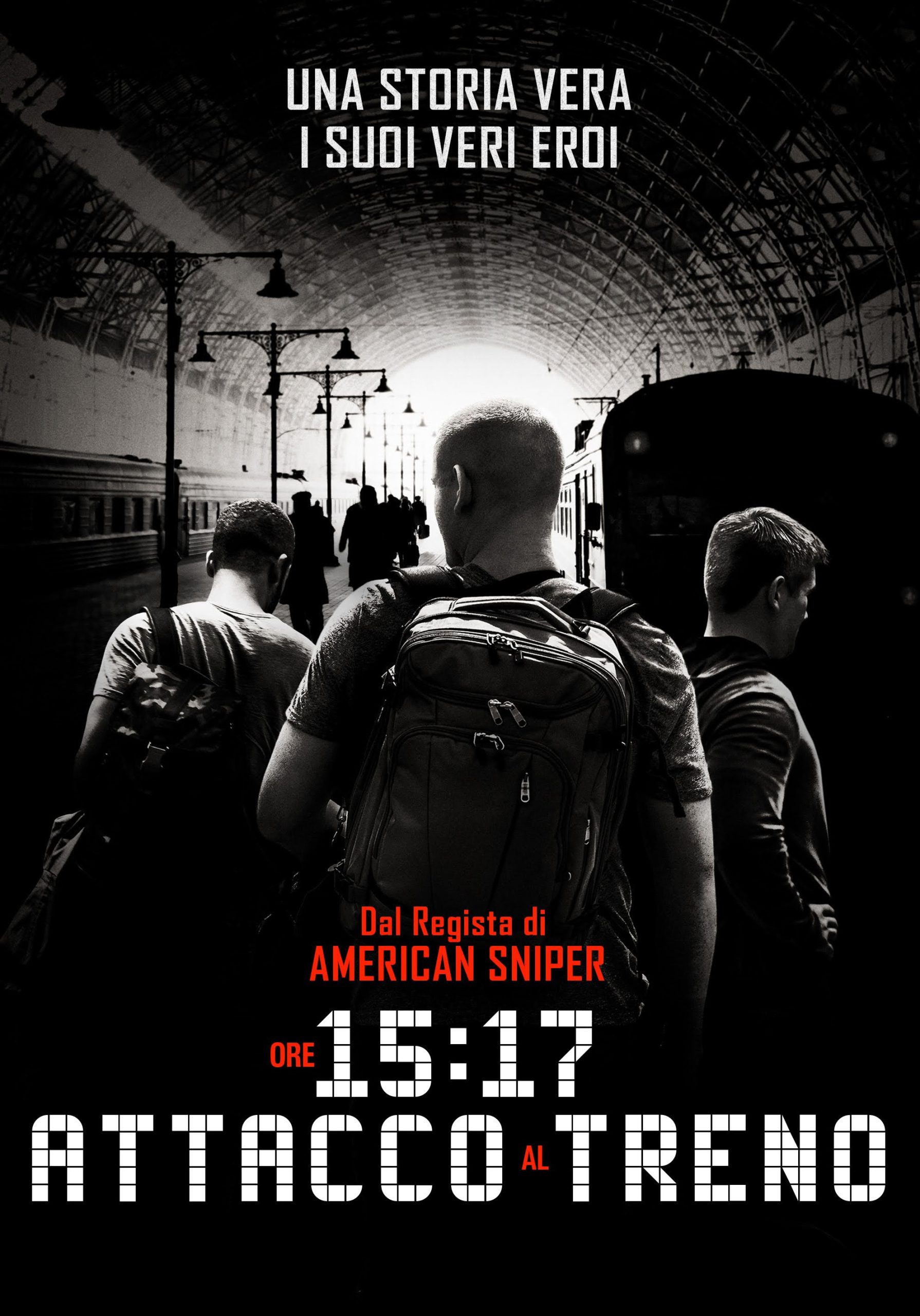 Ore 15:17 – Attacco al treno [HD] (2018)