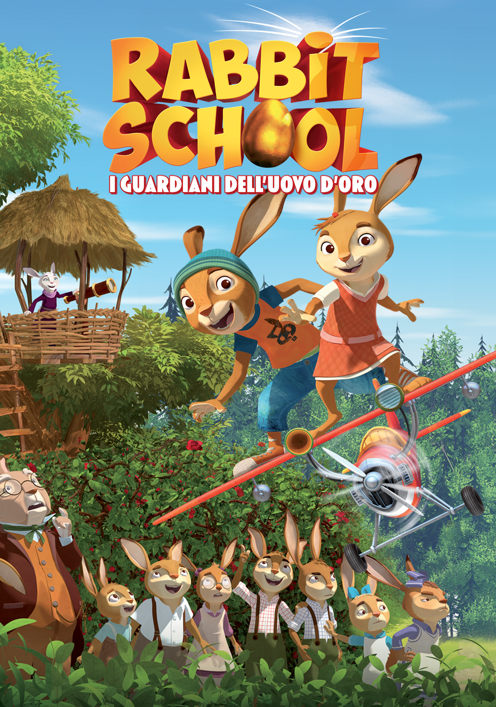 Rabbit School – I guardiani dell’uovo d’oro [HD] (2018)